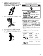 Предварительный просмотр 13 страницы Whirlpool GBD277PR Installation Instructions Manual