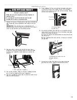 Предварительный просмотр 15 страницы Whirlpool GBD277PR Installation Instructions Manual