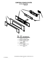 Предварительный просмотр 3 страницы Whirlpool GBD277PRS02 Parts List