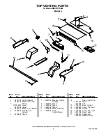 Предварительный просмотр 6 страницы Whirlpool GBD277PRS02 Parts List