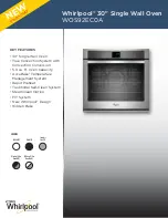 Предварительный просмотр 3 страницы Whirlpool GBD279PV Preliminary