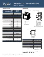 Предварительный просмотр 6 страницы Whirlpool GBD279PV Preliminary