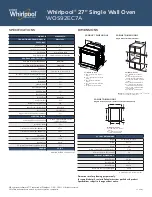 Предварительный просмотр 8 страницы Whirlpool GBD279PV Preliminary