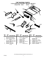 Предварительный просмотр 9 страницы Whirlpool GBD307PRB01 Parts List