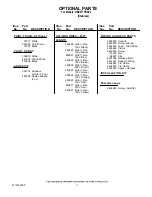 Предварительный просмотр 7 страницы Whirlpool GBS277PRS02 Parts List