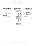 Предварительный просмотр 7 страницы Whirlpool GBS307PRB00 Parts List