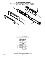 Предварительный просмотр 5 страницы Whirlpool GBS307PRB01 Parts List