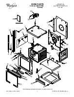 Предварительный просмотр 1 страницы Whirlpool GBS307PRS02 Parts List