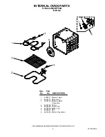 Preview for 4 page of Whirlpool GBS307PRS02 Parts List