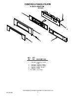 Preview for 5 page of Whirlpool GBS307PRS02 Parts List