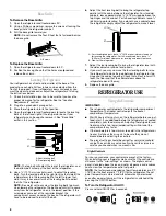 Предварительный просмотр 6 страницы Whirlpool GC1SHAXMB00 Use & Care Manual