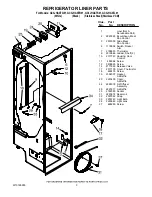 Предварительный просмотр 3 страницы Whirlpool GC3JHAXTB01 Parts Manual