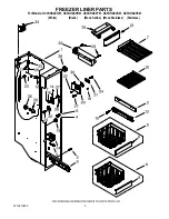 Предварительный просмотр 5 страницы Whirlpool GC3NHAXVA01 Parts Manual