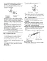 Предварительный просмотр 6 страницы Whirlpool GC3NHAXVS - Side-By-Side Refrigerator Installation Instructions Manual