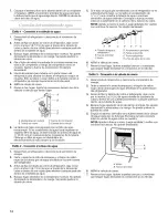 Предварительный просмотр 14 страницы Whirlpool GC3NHAXVS - Side-By-Side Refrigerator Installation Instructions Manual