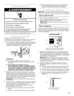 Предварительный просмотр 23 страницы Whirlpool GC3NHAXVS - Side-By-Side Refrigerator Installation Instructions Manual