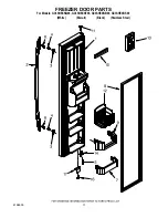 Предварительный просмотр 11 страницы Whirlpool GC3SHEXNB00 Parts Manual