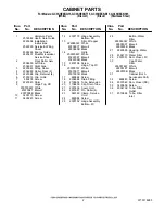 Preview for 2 page of Whirlpool GC3SHEXNB15 Parts Manual