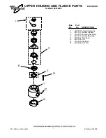 Whirlpool GC5000XE Parts List preview