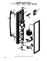 Предварительный просмотр 11 страницы Whirlpool GC5SHEXNB01 Parts Manual