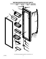 Предварительный просмотр 9 страницы Whirlpool GC5SHEXNB02 Parts Manual