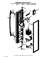 Предварительный просмотр 11 страницы Whirlpool GC5SHEXNB04 Parts Manual