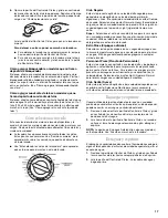 Предварительный просмотр 17 страницы Whirlpool GCAM2792LQ0 Use And Care Manual