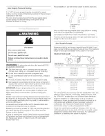 Preview for 8 page of Whirlpool GCEM2990TQ Installation Instructions Manual