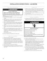 Preview for 10 page of Whirlpool GCEM2990TQ Installation Instructions Manual