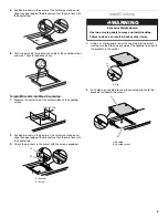 Preview for 5 page of Whirlpool GCI3061 Installation Instructions Manual