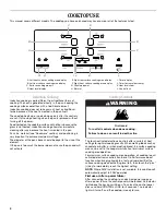 Предварительный просмотр 4 страницы Whirlpool GCI3061X Use & Care Manual