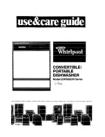 Whirlpool GDP6000XR Series Use & Care Manual preview