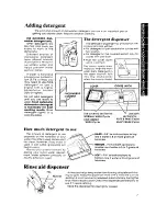 Предварительный просмотр 7 страницы Whirlpool GDP6000XR Series Use & Care Manual