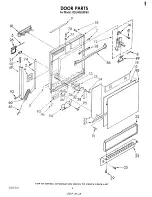 Preview for 6 page of Whirlpool GDU4050XPW1 Parts List