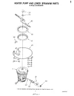 Preview for 10 page of Whirlpool GDU4050XPW1 Parts List