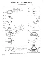 Preview for 12 page of Whirlpool GDU4050XPW1 Parts List