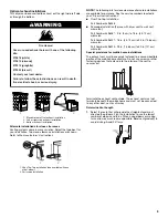 Предварительный просмотр 9 страницы Whirlpool GEQ8811LL0 Installation Instructions Manual