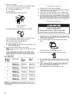 Предварительный просмотр 10 страницы Whirlpool GEQ8811LL0 Installation Instructions Manual