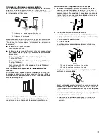 Предварительный просмотр 21 страницы Whirlpool GEQ8811LL0 Installation Instructions Manual