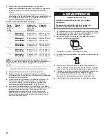 Предварительный просмотр 22 страницы Whirlpool GEQ8811LL0 Installation Instructions Manual