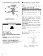 Предварительный просмотр 8 страницы Whirlpool GEQ8811PG0 Installation Instructions Manual