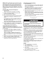 Preview for 20 page of Whirlpool GERC4110PB2 Use & Care Manual