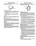 Preview for 9 page of Whirlpool GEW9878JQ1 Use & Care Manual