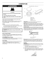 Preview for 6 page of Whirlpool GFG464LVB0 User Instructions