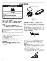 Preview for 6 page of Whirlpool GFG474LVS User Instructions