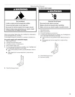 Preview for 15 page of Whirlpool GGE350LWB00 Installation Instructions Manual