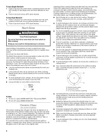 Preview for 6 page of Whirlpool GGE388LX - 8-18-10 Use & Care Manual