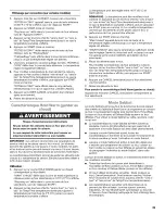 Preview for 39 page of Whirlpool GGE388LX - 8-18-10 Use & Care Manual