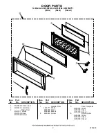 Предварительный просмотр 2 страницы Whirlpool GH4155XPB3 Parts Manual