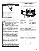 Предварительный просмотр 5 страницы Whirlpool GH5176XP Use & Care Manual